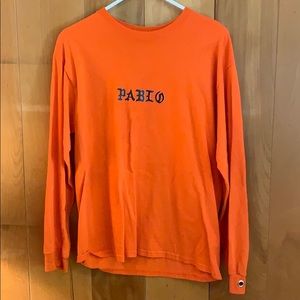 Life of Pablo Kanye West Tour Long Sleeve Medium